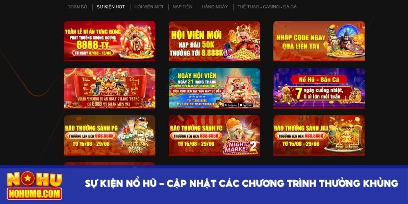 Sự kiện nổ hũ